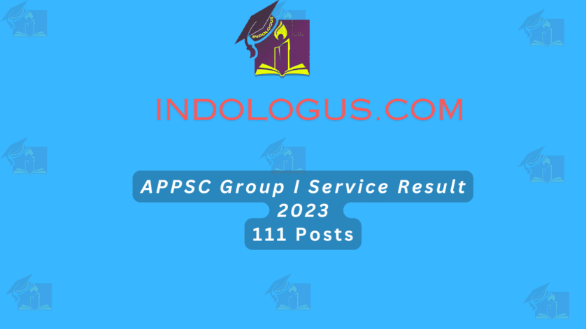 APPSC Group I Service Result 2023