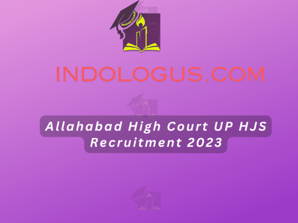 Allahabad High Court UP HJS Recruitment 2023
